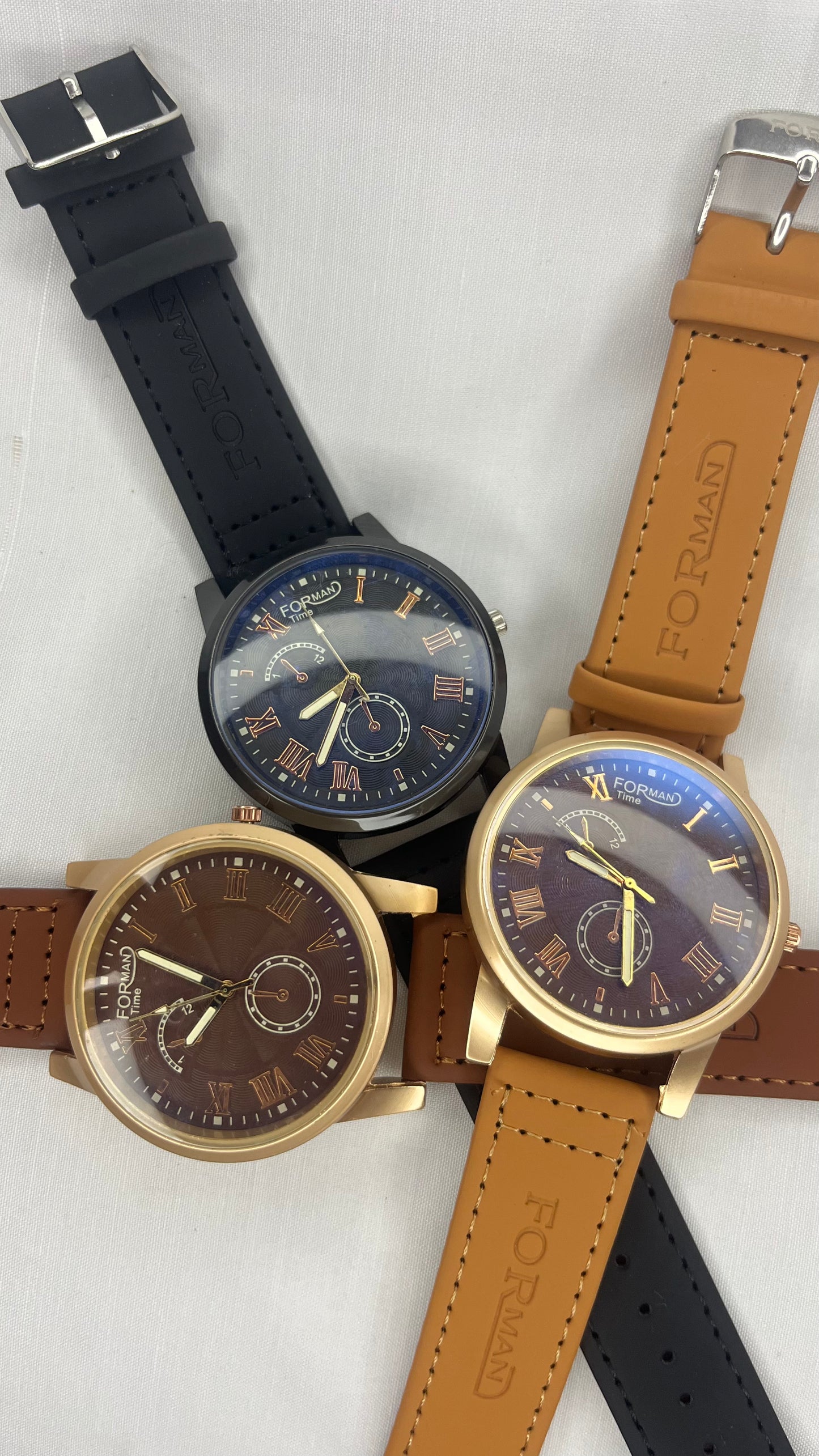 Forman Time premium Lrather Watch