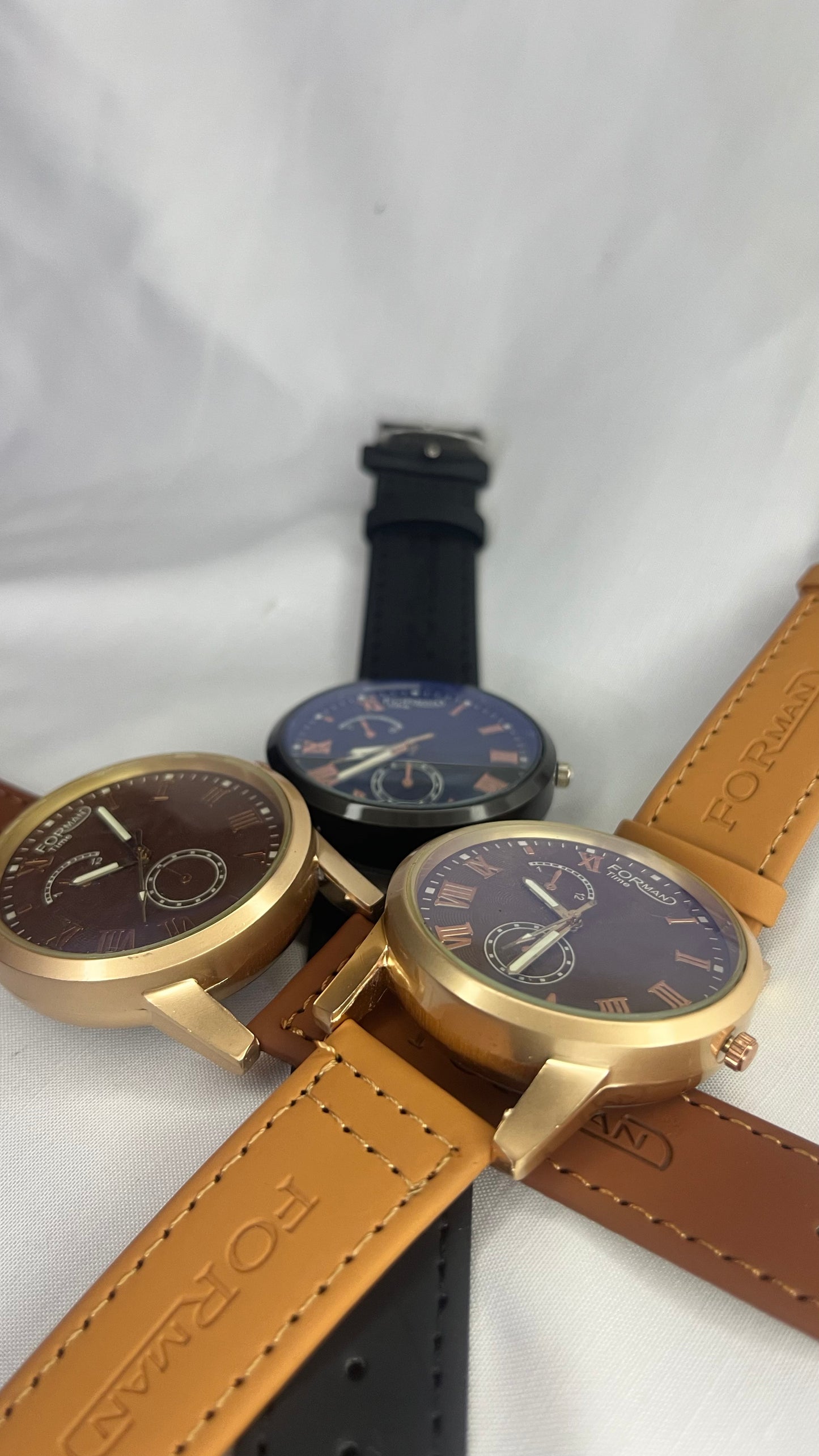 Forman Time premium Lrather Watch