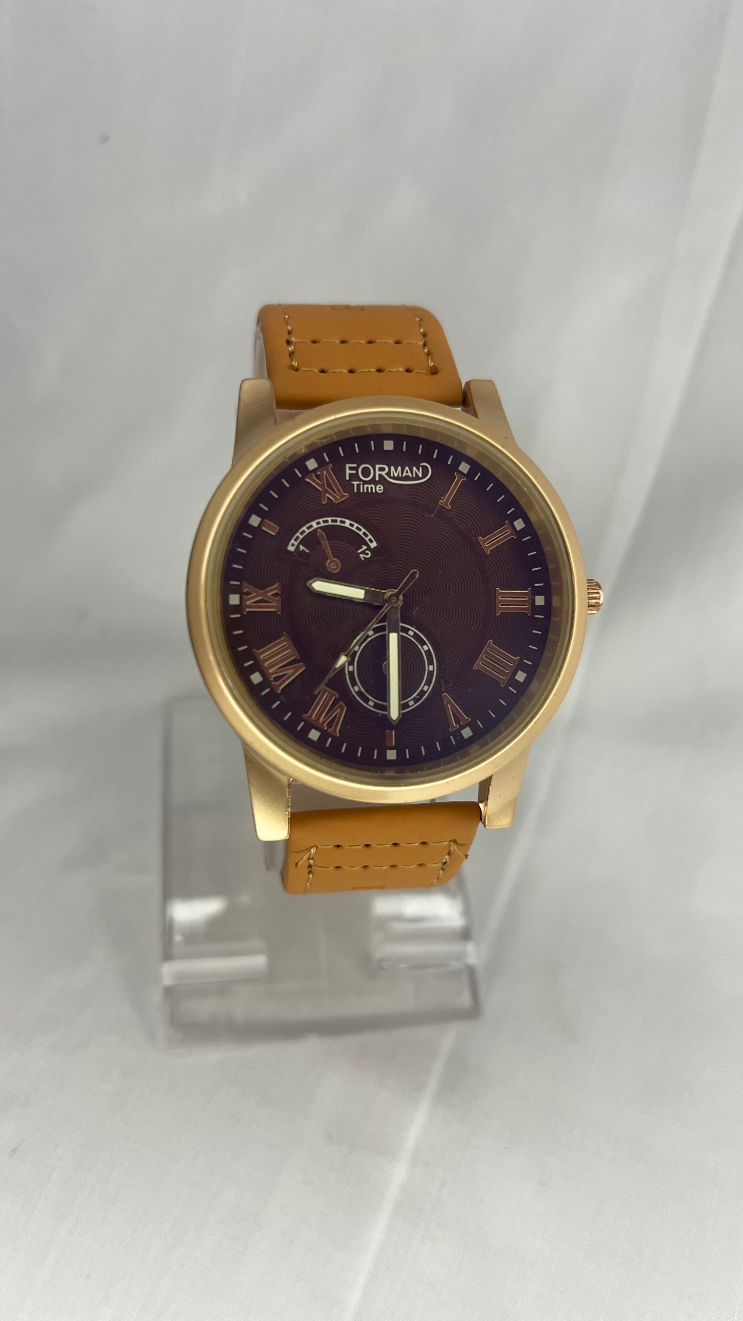 Forman Time premium Lrather Watch
