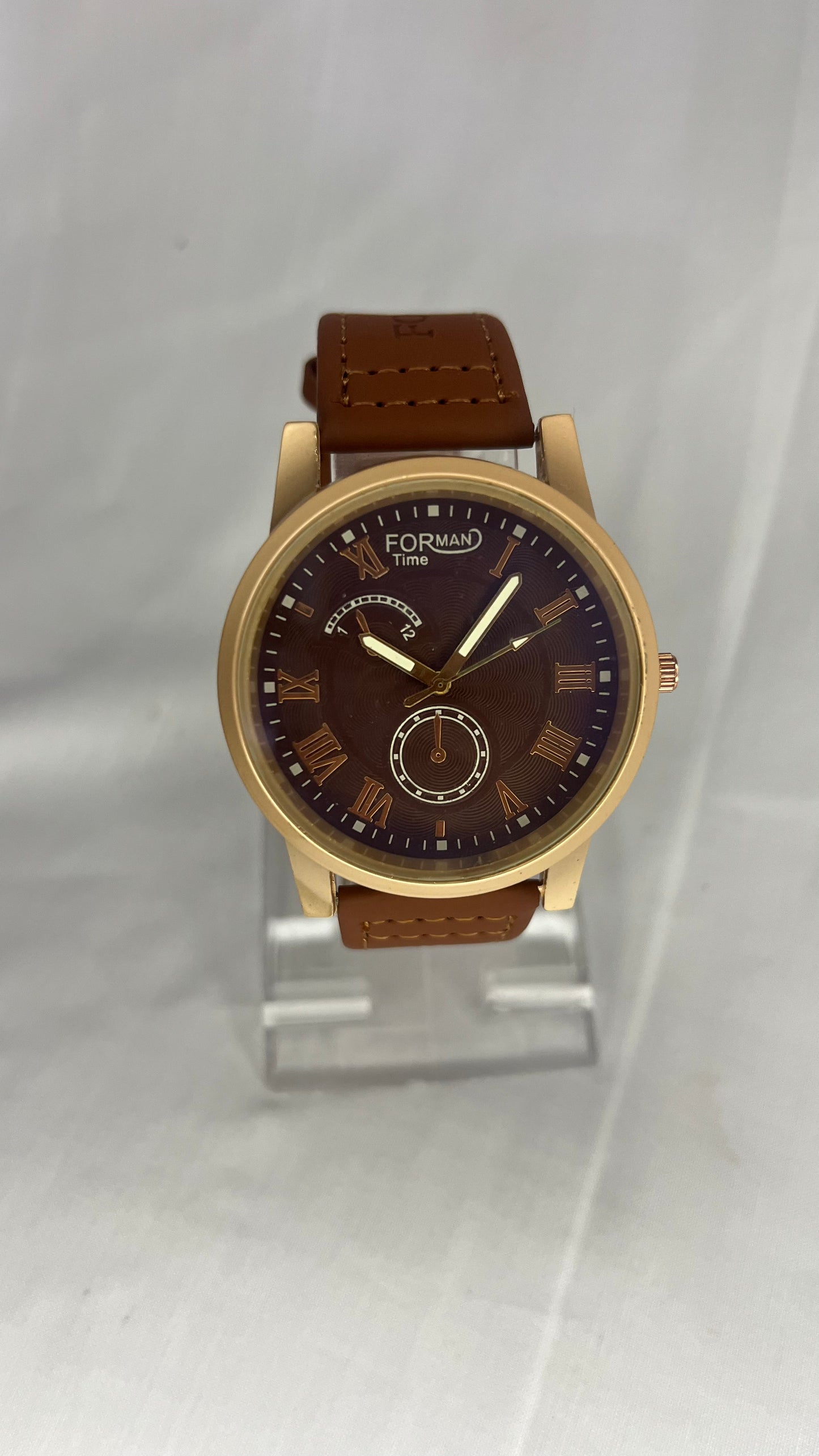 Forman Time premium Lrather Watch