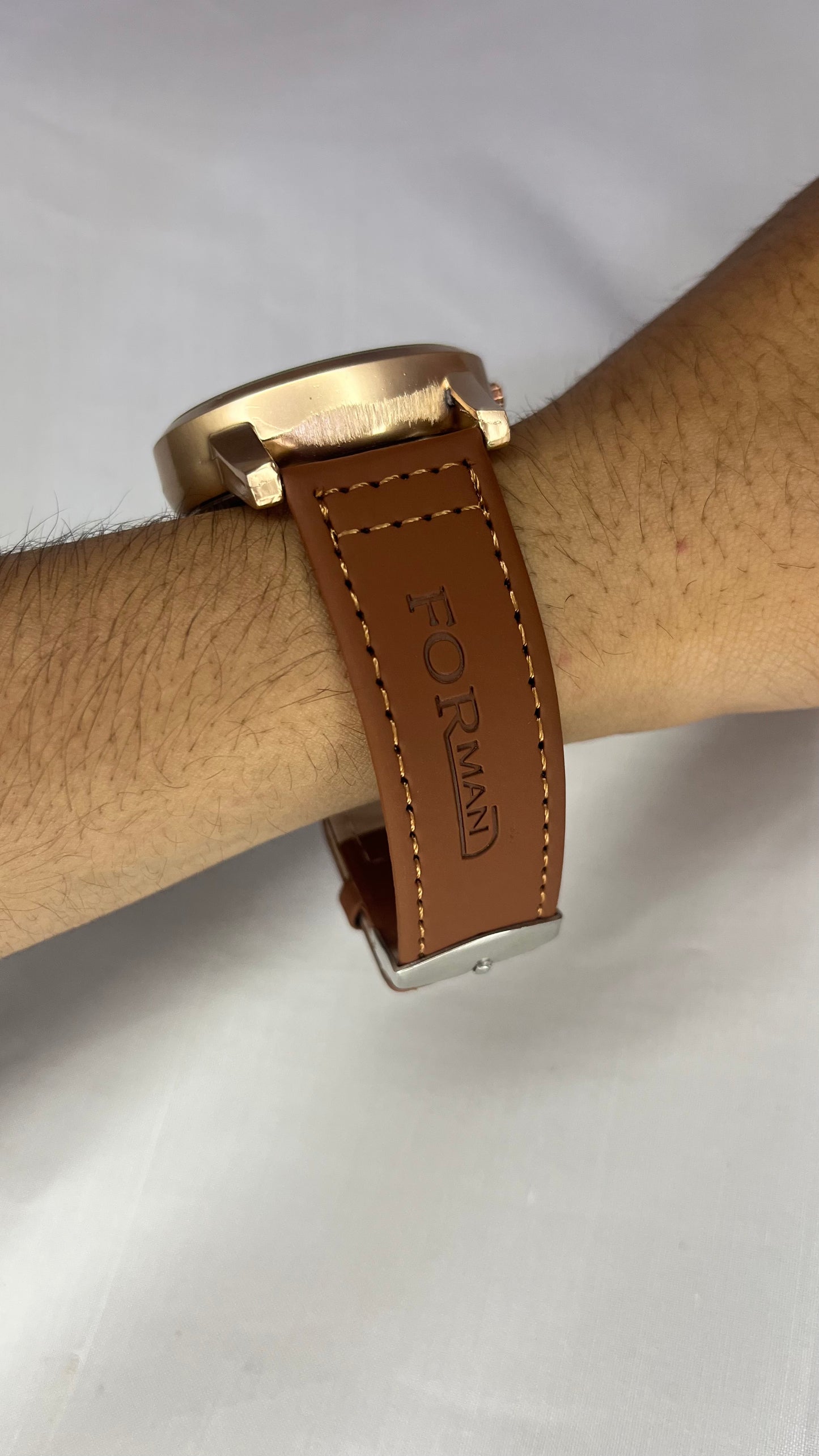 Forman Time premium Lrather Watch