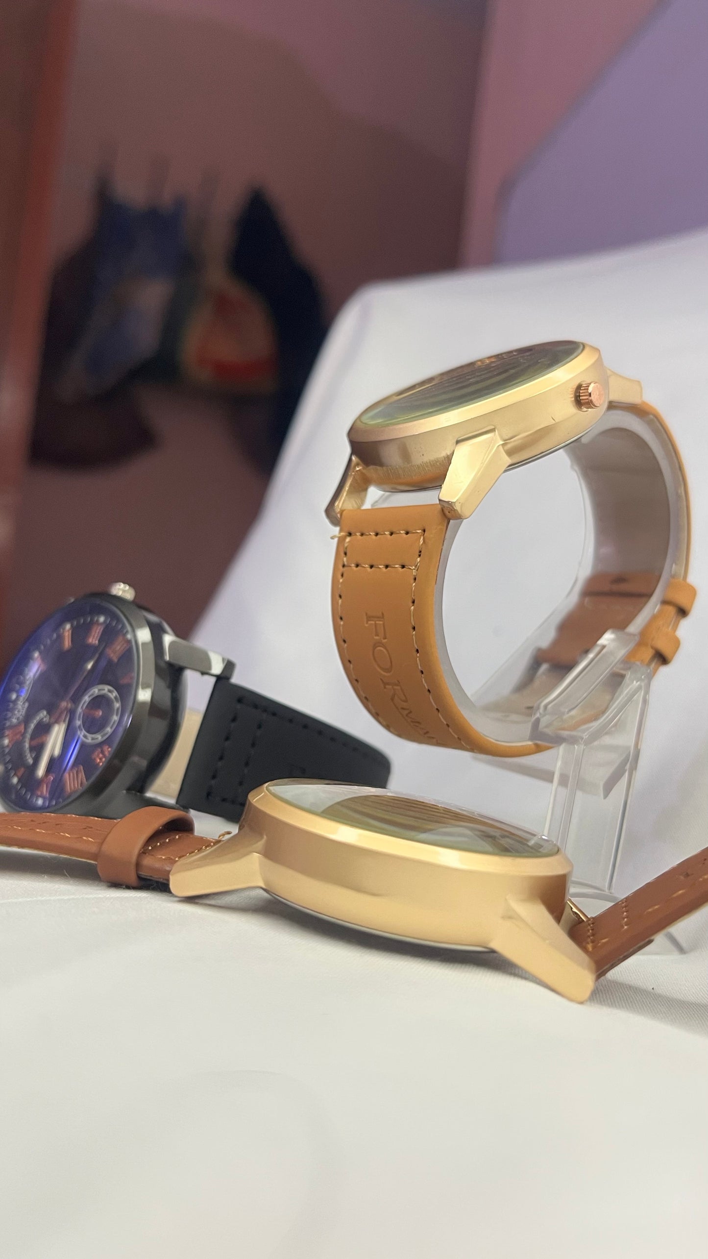 Forman Time premium Lrather Watch